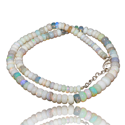 AUSTRALIAN OPAL BEADS NECKLACE