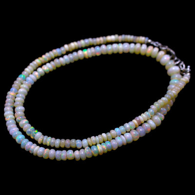 ETHIOPIAN OPAL BEADS NECKLACE