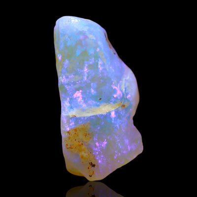 Natural Untreated Fire Opal Loose Gemstone Fancy Rough From Australia 4.00 Cts 16x8x6 mm RD-925
