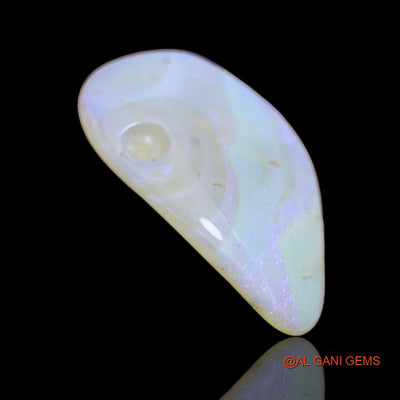 14.30 Cts Unheated Australian Fire Opal Loose Gemstone Fancy Cabochon Natural 30x17x5 mm A-100