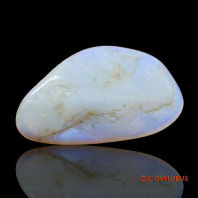 14.30 Cts Unheated Australian Fire Opal Loose Gemstone Fancy Cabochon Natural 30x17x5 mm A-100