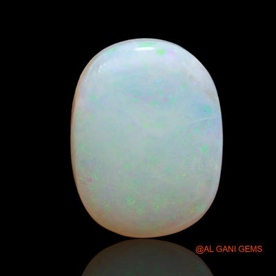 14.60 Cts Unheated Australian Fire Opal Loose Gemstone Oval Cabochon Natural 21x16x6 mm A-104