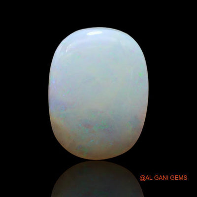 14.60 Cts Unheated Australian Fire Opal Loose Gemstone Oval Cabochon Natural 21x16x6 mm A-104