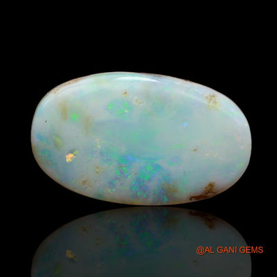 18.60 Cts Natural Australian Fire Opal Loose Gemstone Oval Cabochon 24x16x7 mm A-105