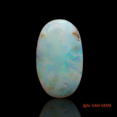 18.60 Cts Natural Australian Fire Opal Loose Gemstone Oval Cabochon 24x16x7 mm A-105