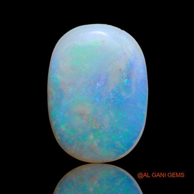 5.35 Cts Natural Australian Fire Opal Loose Gemstone Oval Cabochon 18x13x3 mm A-10