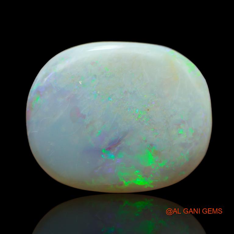 Natural Untreated Fire Opal Loose Gemstone Oval Cabochon From Australia 13.05 Cts 22x18x4 mm A-110