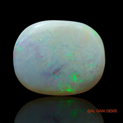 Natural Untreated Fire Opal Loose Gemstone Oval Cabochon From Australia 13.05 Cts 22x18x4 mm A-110