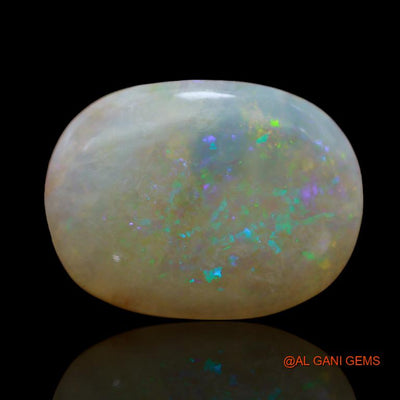 9.80 Cts Unheated Australian Fire Opal Loose Gemstone Fancy Cabochon Natural 24x16x3 mm A-111