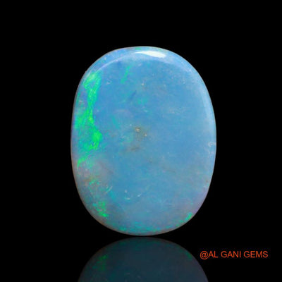11.90 Cts Natural Australian Fire Opal Loose Gemstone Oval Cabochon 21x16x4 mm A-114