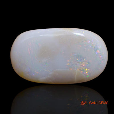 Natural Fire Opal Gemstone 14.05 Cts Loose Oval Cabochon From Australia 23x13x5 mm A-115