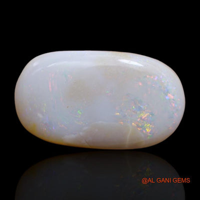 Natural Fire Opal Gemstone 14.05 Cts Loose Oval Cabochon From Australia 23x13x5 mm A-115