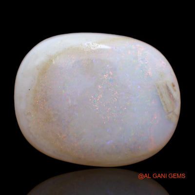 Natural Untreated Fire Opal Loose Gemstone Oval Cabochon From Australia 16.75 Cts 23x18x6 mm A-116