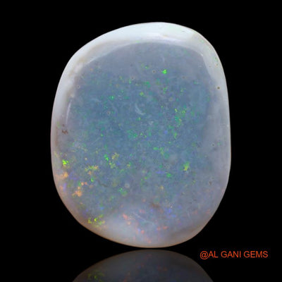 21.45 Cts Natural Australian Fire Opal Loose Gemstone Fancy Cabochon 23x18x7 mm A-117