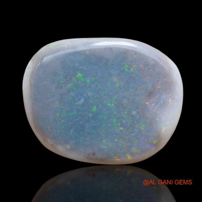 21.45 Cts Natural Australian Fire Opal Loose Gemstone Fancy Cabochon 23x18x7 mm A-117