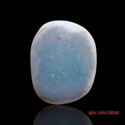 21.45 Cts Natural Australian Fire Opal Loose Gemstone Fancy Cabochon 23x18x7 mm A-117