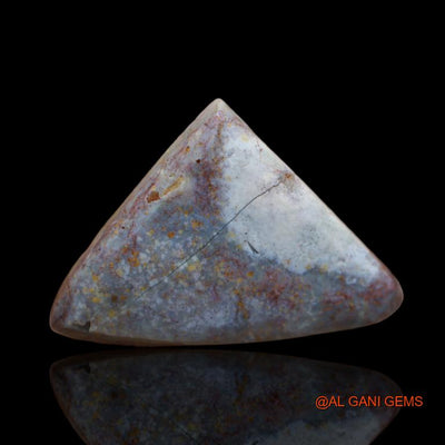 12.50 Cts Natural Australian Fire Opal Loose Gemstone Trillion Cabochon 24x17x5 mm A-118