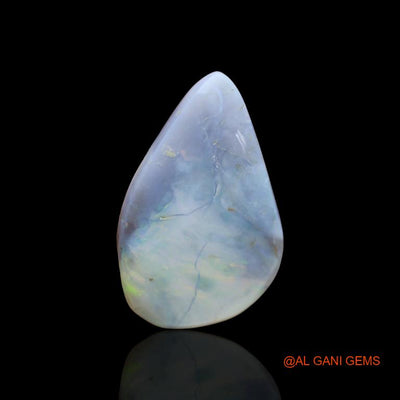 27.90 Cts Natural Australian Fire Opal Loose Gemstone Fancy Cabochon 33x21x6 mm A-119