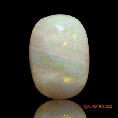 10.60 Cts Natural Australian Fire Opal Loose Gemstone Oval Cabochon 17x12x7 mm A-11