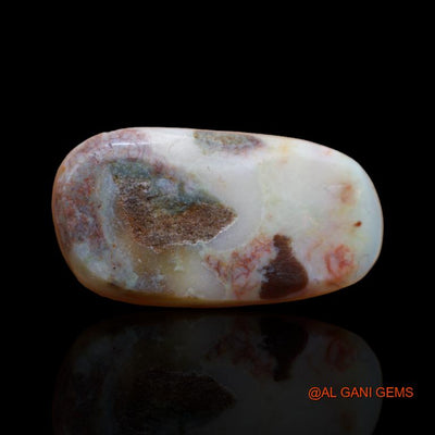 8.90 Cts Natural Australian Fire Opal Loose Gemstone Fancy Cabochon 23x12x4 mm A-120