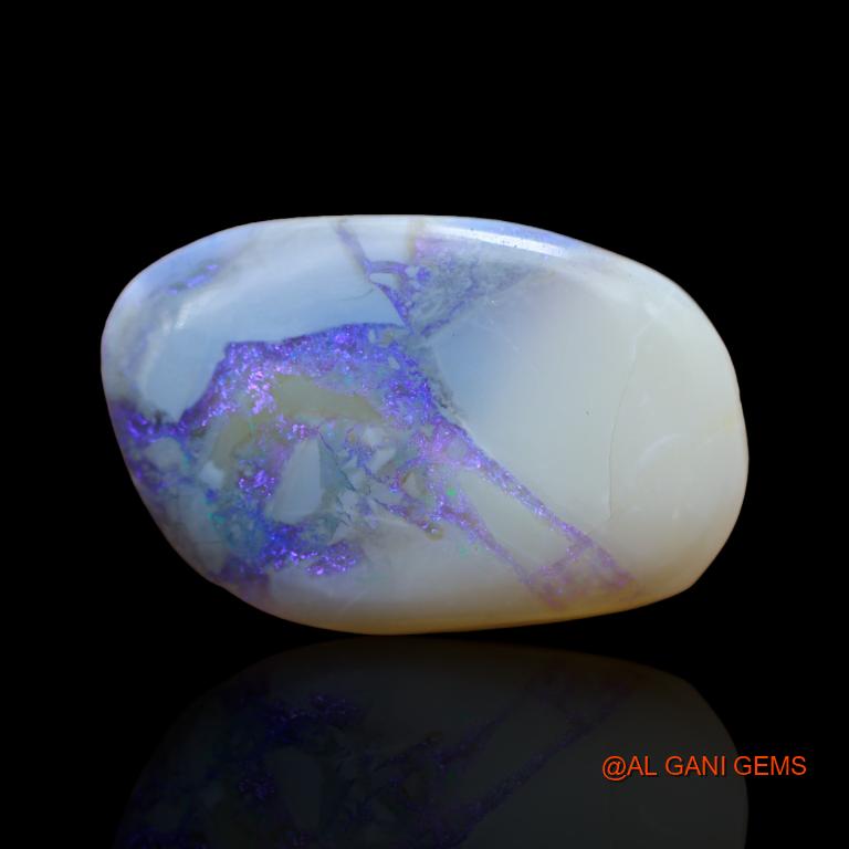 Natural Fire Opal Gemstone 20.70 Cts Loose Fancy Cabochon From Australia 27x17x6 mm A-121