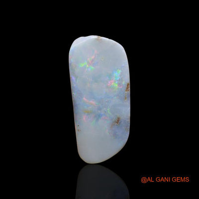 Natural Untreated Fire Opal Loose Gemstone Fancy Cabochon From Australia 13.40 Cts 23x11x6 mm A-122