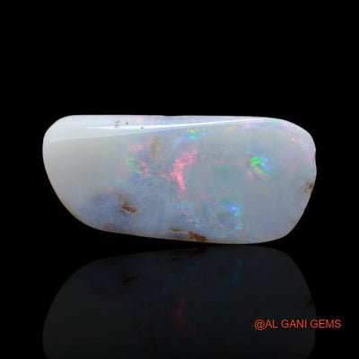 Natural Untreated Fire Opal Loose Gemstone Fancy Cabochon From Australia 13.40 Cts 23x11x6 mm A-122
