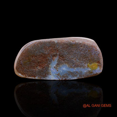Natural Untreated Fire Opal Loose Gemstone Fancy Cabochon From Australia 13.40 Cts 23x11x6 mm A-122