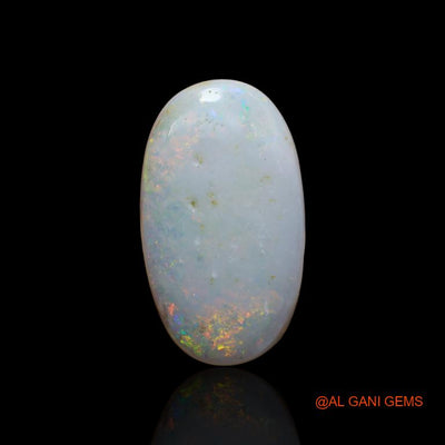 12.20 Cts Natural Australian Fire Opal Loose Gemstone Oval Cabochon 25x14x4 mm A-123