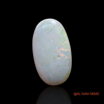 12.20 Cts Natural Australian Fire Opal Loose Gemstone Oval Cabochon 25x14x4 mm A-123