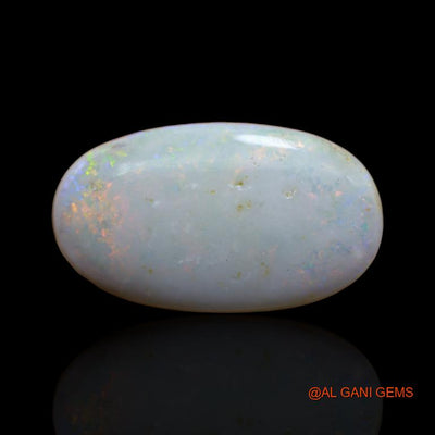 12.20 Cts Natural Australian Fire Opal Loose Gemstone Oval Cabochon 25x14x4 mm A-123