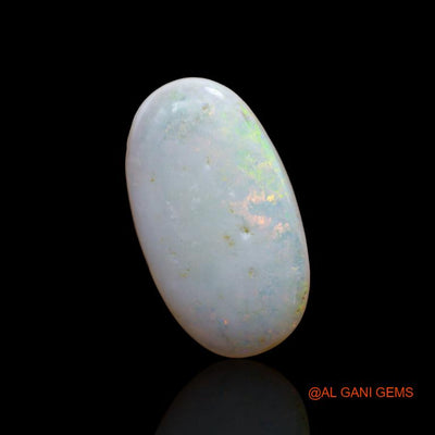12.20 Cts Natural Australian Fire Opal Loose Gemstone Oval Cabochon 25x14x4 mm A-123