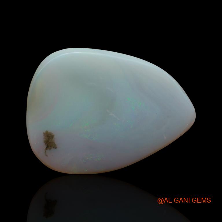 Natural Fire Opal Gemstone 22.05 Cts Loose Fancy Cabochon From Australia 30x22x4 mm A-124