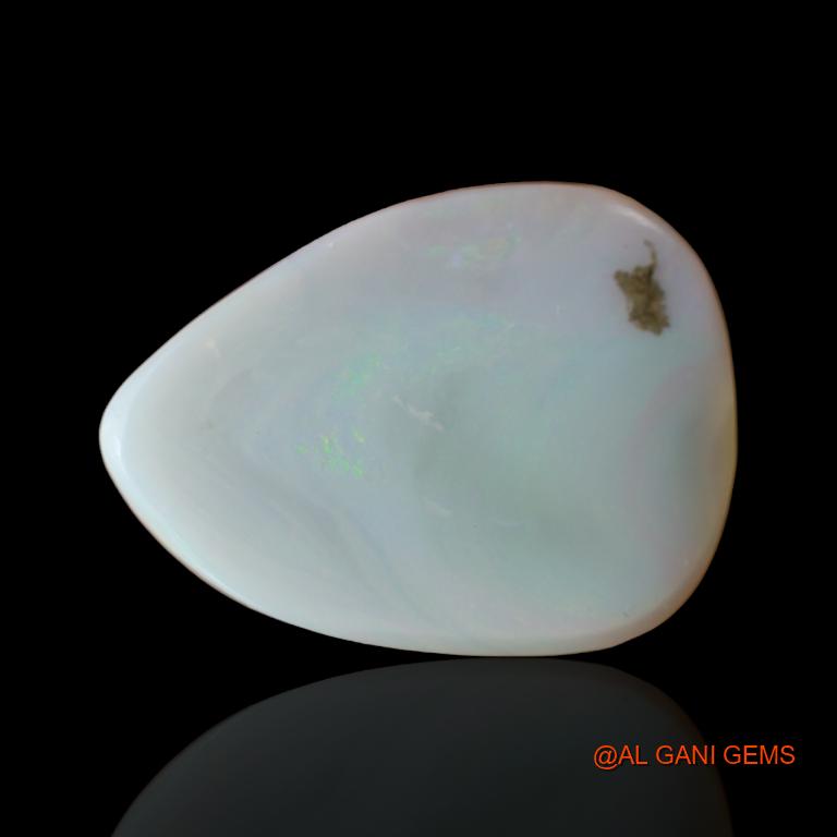 Natural Fire Opal Gemstone 22.05 Cts Loose Fancy Cabochon From Australia 30x22x4 mm A-124