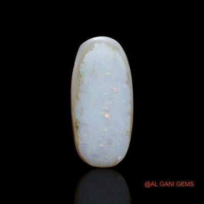 17.60 Cts Natural Australian Fire Opal Loose Gemstone Oval Cabochon 27x13x6 mm A-125