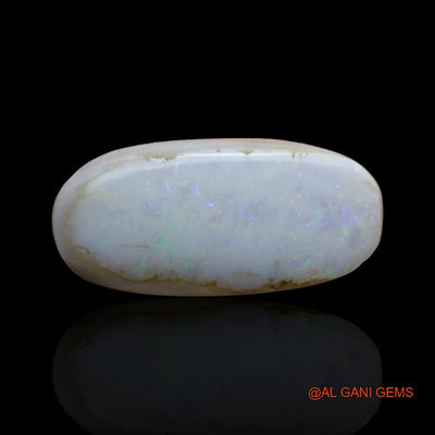 17.60 Cts Natural Australian Fire Opal Loose Gemstone Oval Cabochon 27x13x6 mm A-125