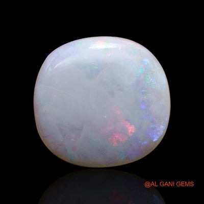 Natural Untreated Fire Opal Loose Gemstone Oval Cabochon From Australia 17.65 Cts 20x19x6 mm A-126