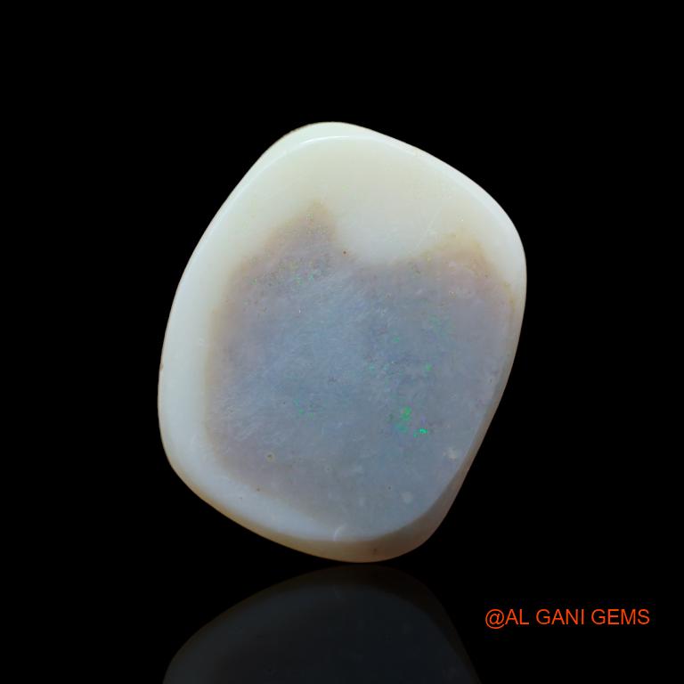 23.55 Cts Natural Australian Fire Opal Fancy Cabochon Loose Gemstone For Jewelry 25x20x5 mm A-127
