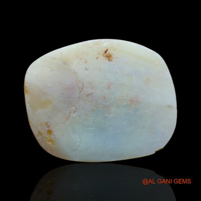 23.55 Cts Natural Australian Fire Opal Fancy Cabochon Loose Gemstone For Jewelry 25x20x5 mm A-127