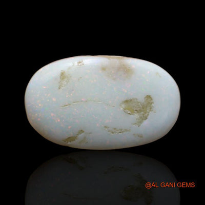 13.00 Cts Unheated Australian Fire Opal Loose Gemstone Oval Cabochon Natural 23x14x5 mm A-129