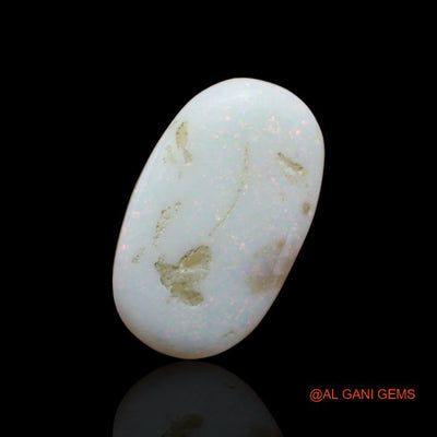 13.00 Cts Unheated Australian Fire Opal Loose Gemstone Oval Cabochon Natural 23x14x5 mm A-129