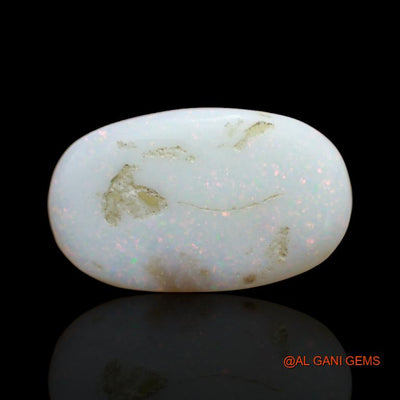 13.00 Cts Unheated Australian Fire Opal Loose Gemstone Oval Cabochon Natural 23x14x5 mm A-129
