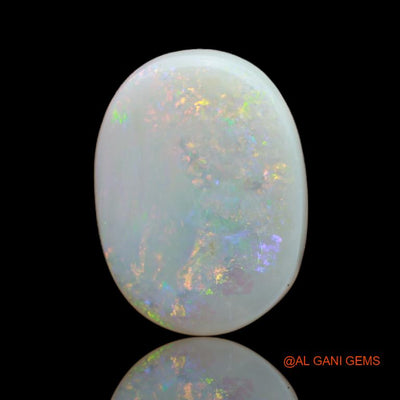 7.35 Cts Natural Australian Fire Opal Oval Cabochon Loose Gemstone For Jewelry 19x14x3 mm A-12