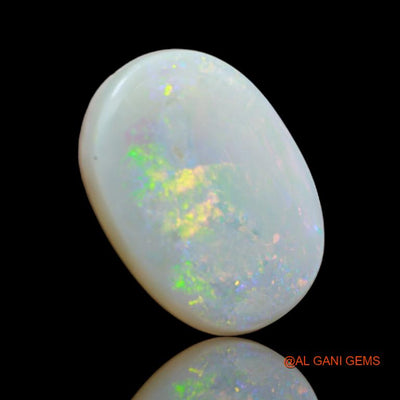7.35 Cts Natural Australian Fire Opal Oval Cabochon Loose Gemstone For Jewelry 19x14x3 mm A-12