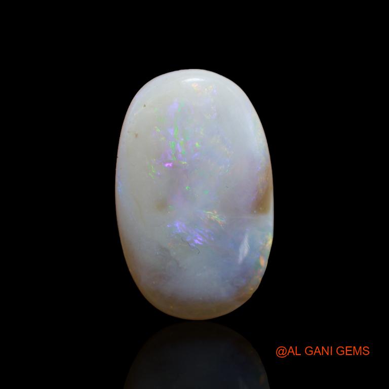 12.05 Cts Natural Australian Fire Opal Oval Cabochon Loose Gemstone For Jewelry 22x13x5 mm A-131