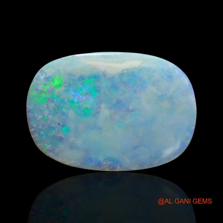 35.45 Cts Natural Australian Fire Opal Loose Gemstone Oval Cabochon 30x21x7 mm A-132