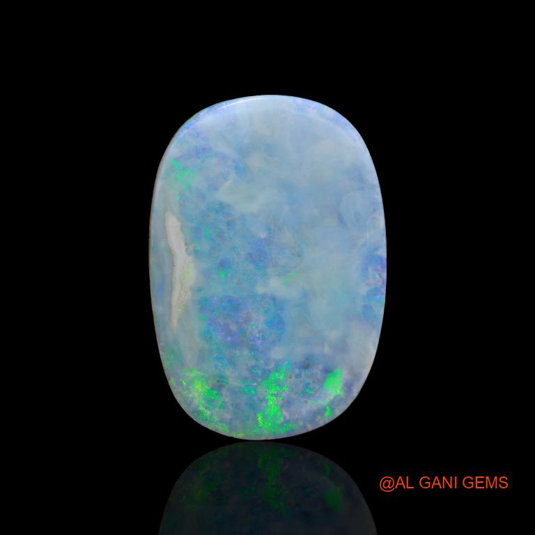 35.45 Cts Natural Australian Fire Opal Loose Gemstone Oval Cabochon 30x21x7 mm A-132