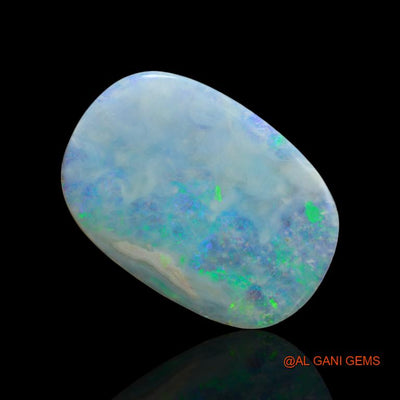 35.45 Cts Natural Australian Fire Opal Loose Gemstone Oval Cabochon 30x21x7 mm A-132