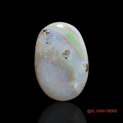 41.30 Cts Natural Australian Fire Opal Oval Cabochon Loose Gemstone For Jewelry 34x23x8 mm A-136