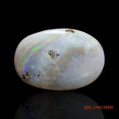 41.30 Cts Natural Australian Fire Opal Oval Cabochon Loose Gemstone For Jewelry 34x23x8 mm A-136
